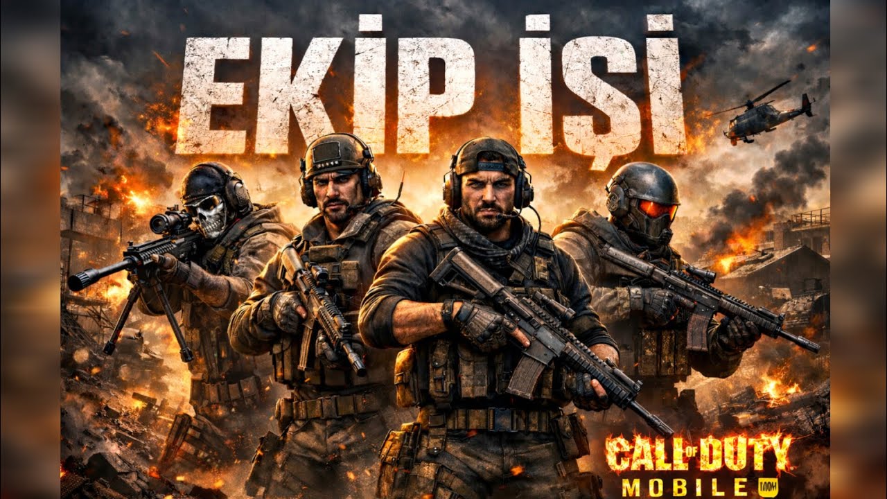 CODM* 'EKİP SAĞLAM OLUNCA 3VS4'