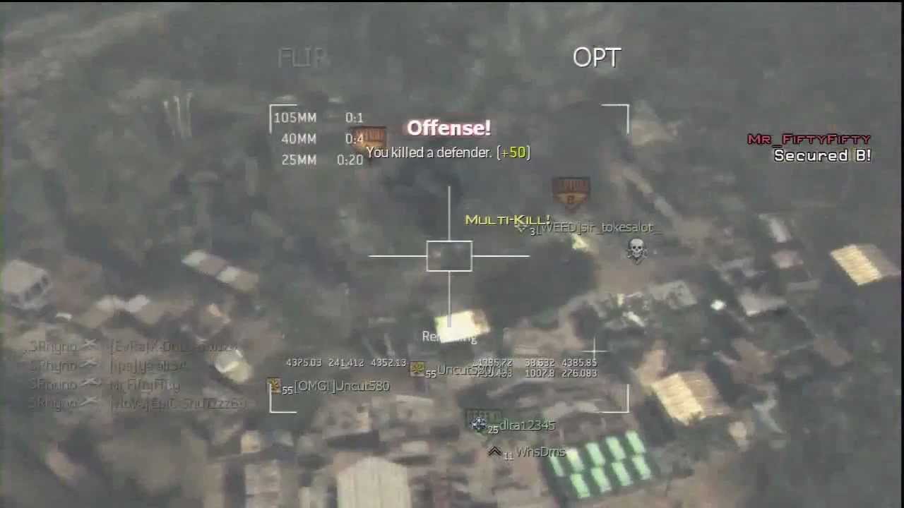 Modern Warfare 3 : AC130 multikill montage