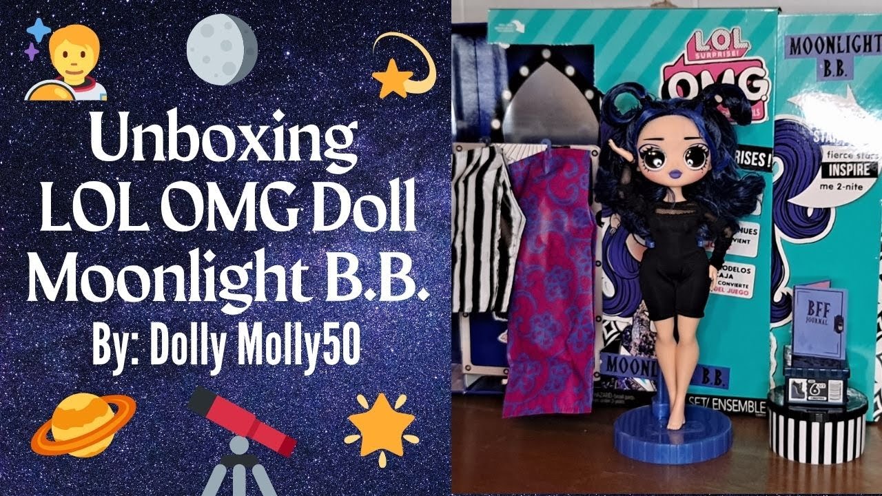 Unboxing LOL OMG Doll Moonlight BB
