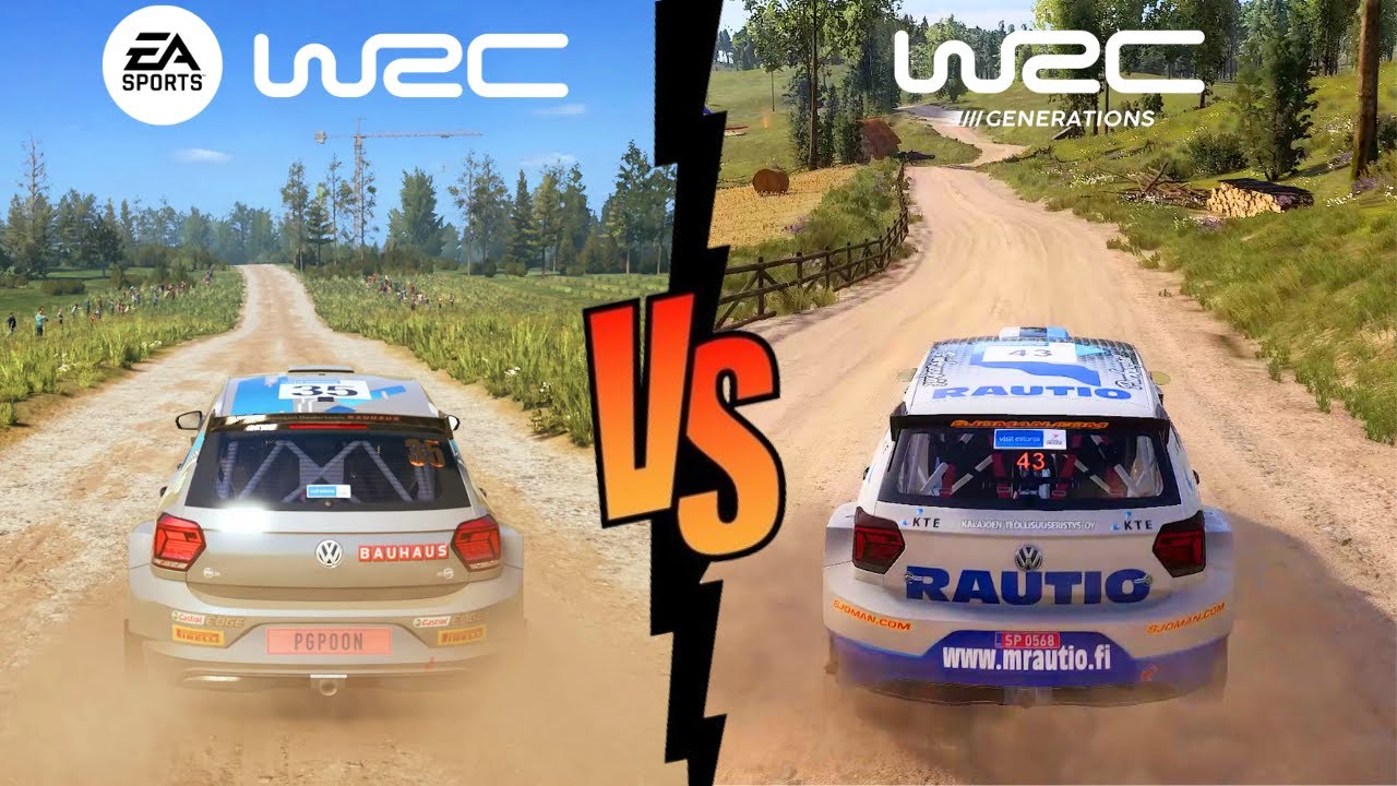 EA Sports WRC vs WRC Generations | Graphics, Physics & Sounds Comparison