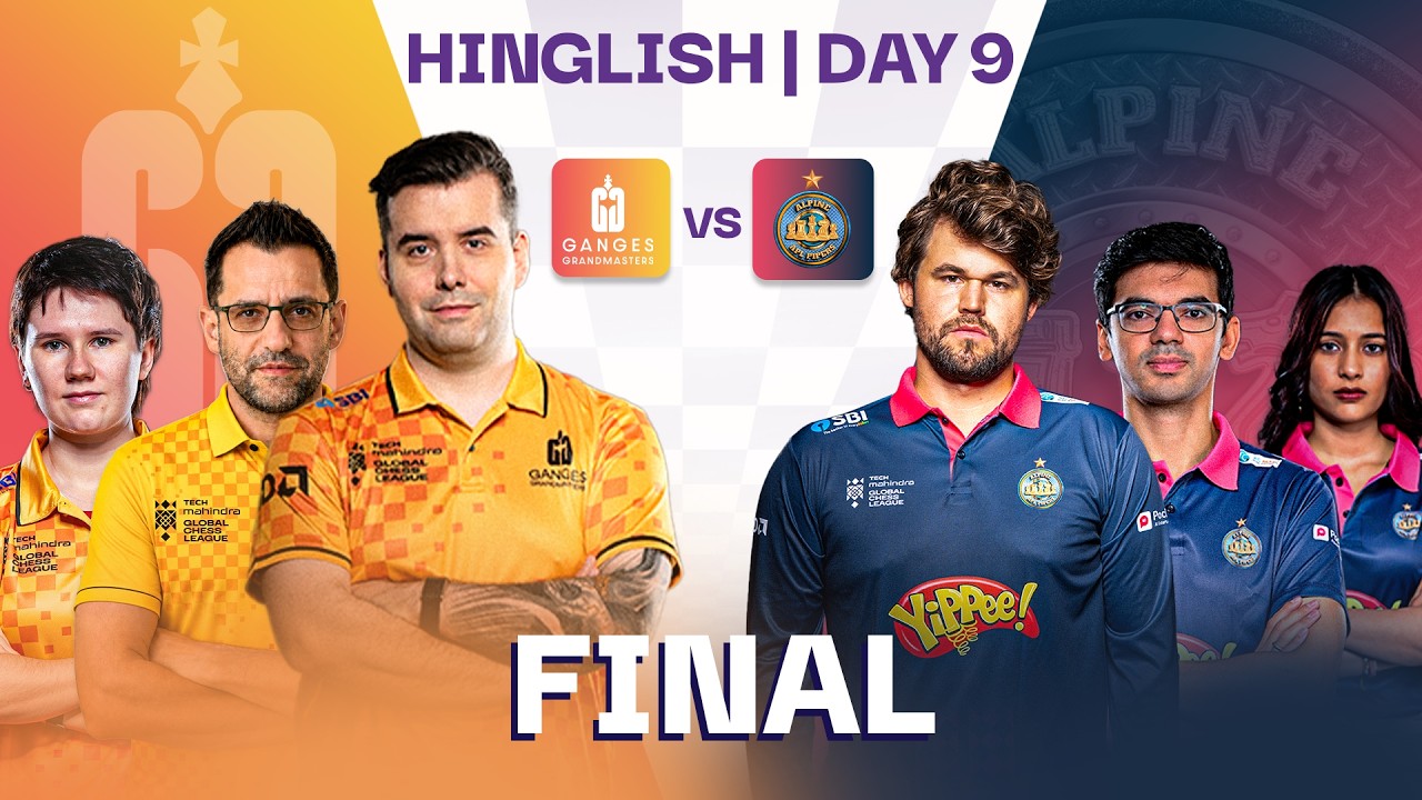 Tech Mahindra Global Chess League 2026 | Day 9 LIVE | Hinglish Stream | Season 4