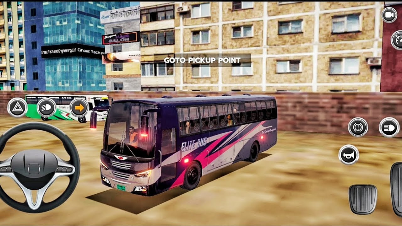 JESSORE TO  KHULNA gaming #bus🚍simulatorbangladesh 3D driving Highway public road jamuna