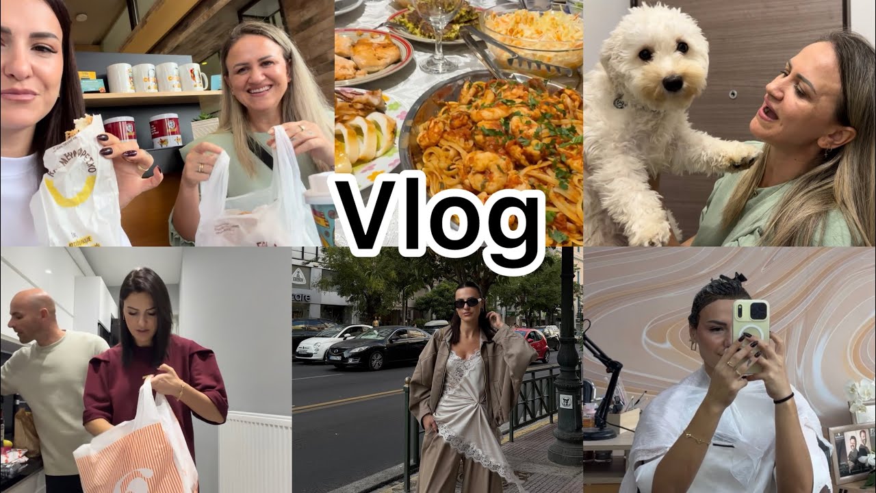 Disa dite ne Greqi//Analiza,shopping dhe Supermarket Haul //Vlog//Dezi Lami