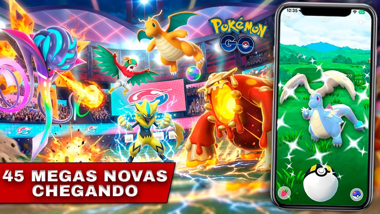 Conheça TODAS as NOVAS Megas que VÃO Chegar ao Pokemon GO