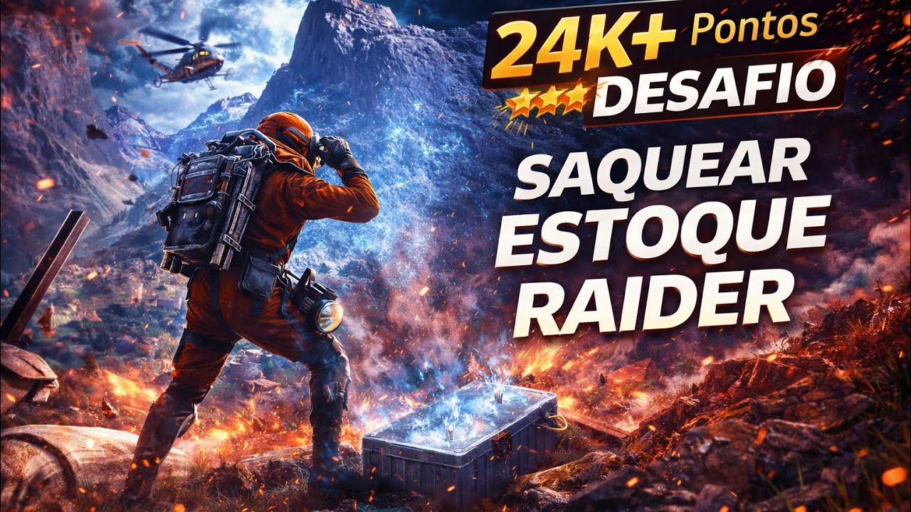 SOLO VASCULHE ESTOQUE RAIDER - 24K PONTOS FÁCIL - LENDA DA CANTINA DESAFIO RANK (S3 - W2)