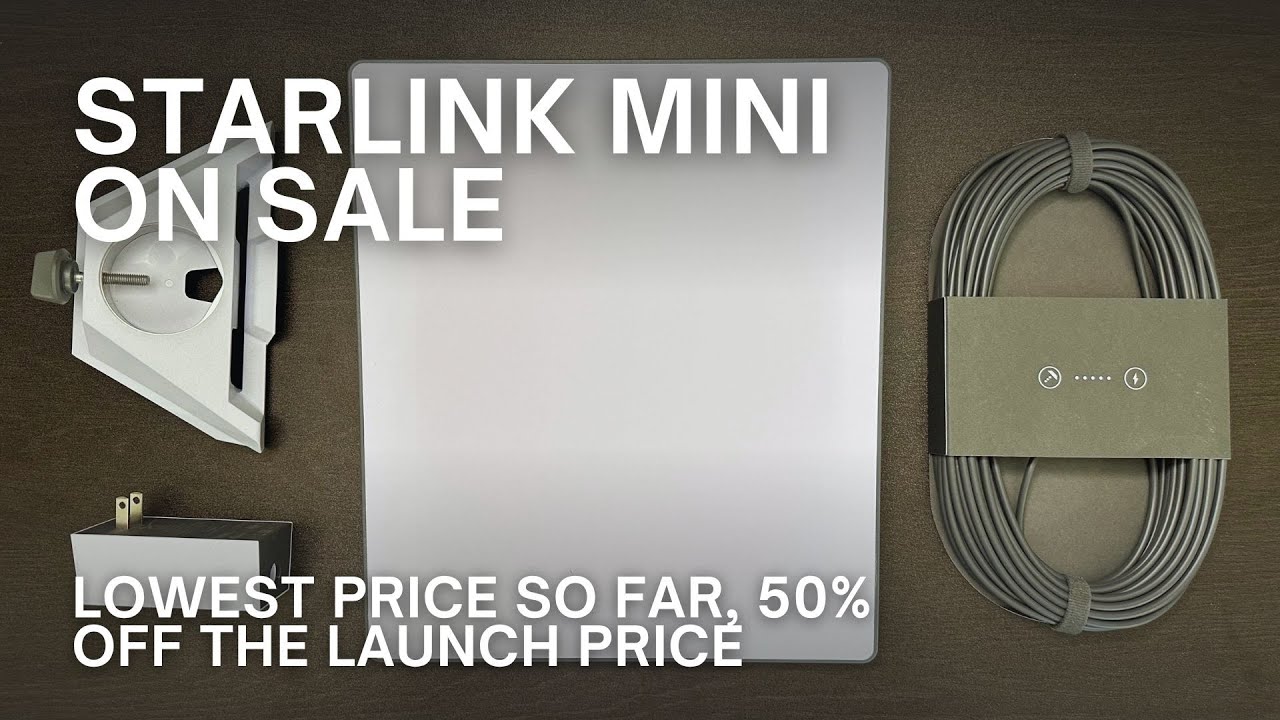 Starlink Mini теперь продается за половину цены, которую я заплатил!