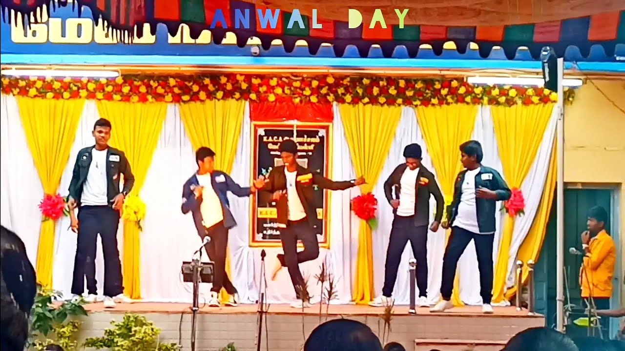 k.a.c.a.Arunachalam.school anwal day dance 💥