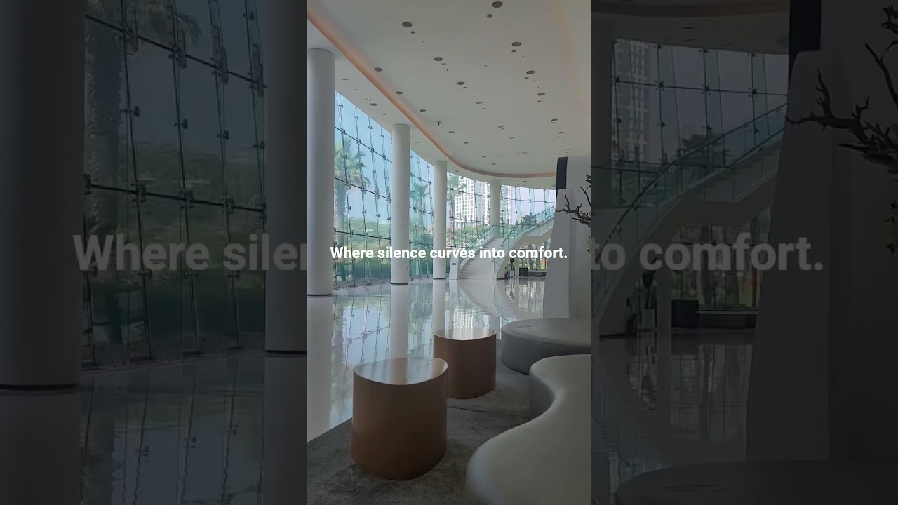 Peace in Every Curve  🕊️#SonoCalmYeosu  #ModernLounge #SereneSpaces #HotelVibes #LuxuryTravel