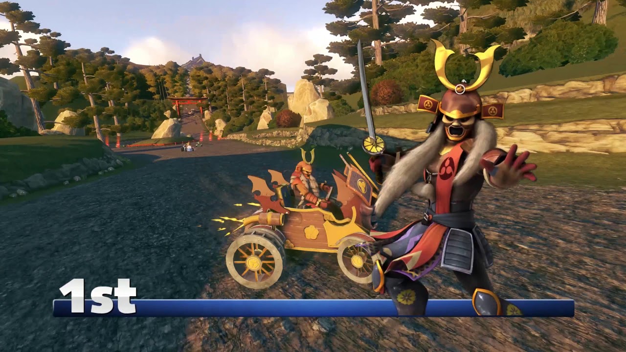 Shogun Vs Rome Sonic & All star racing transformed 4K