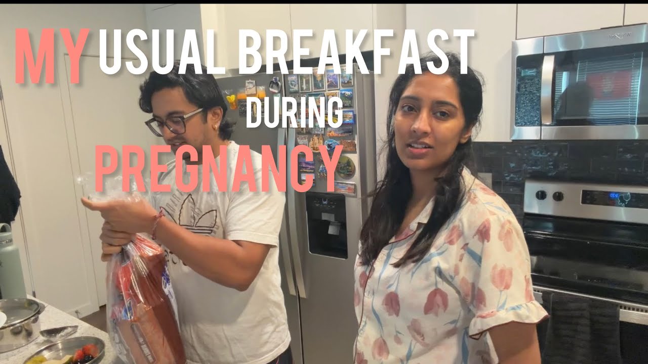 My usual breakfast during pregnancy | 2nd trimester , sana the girl next door