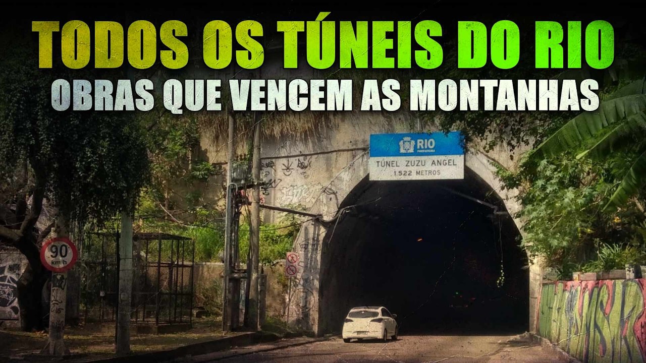 A Luz no Fim do Túnel: CONHEÇA OS TÚNEIS QUE CONECTARAM O RIO DE JANEIRO