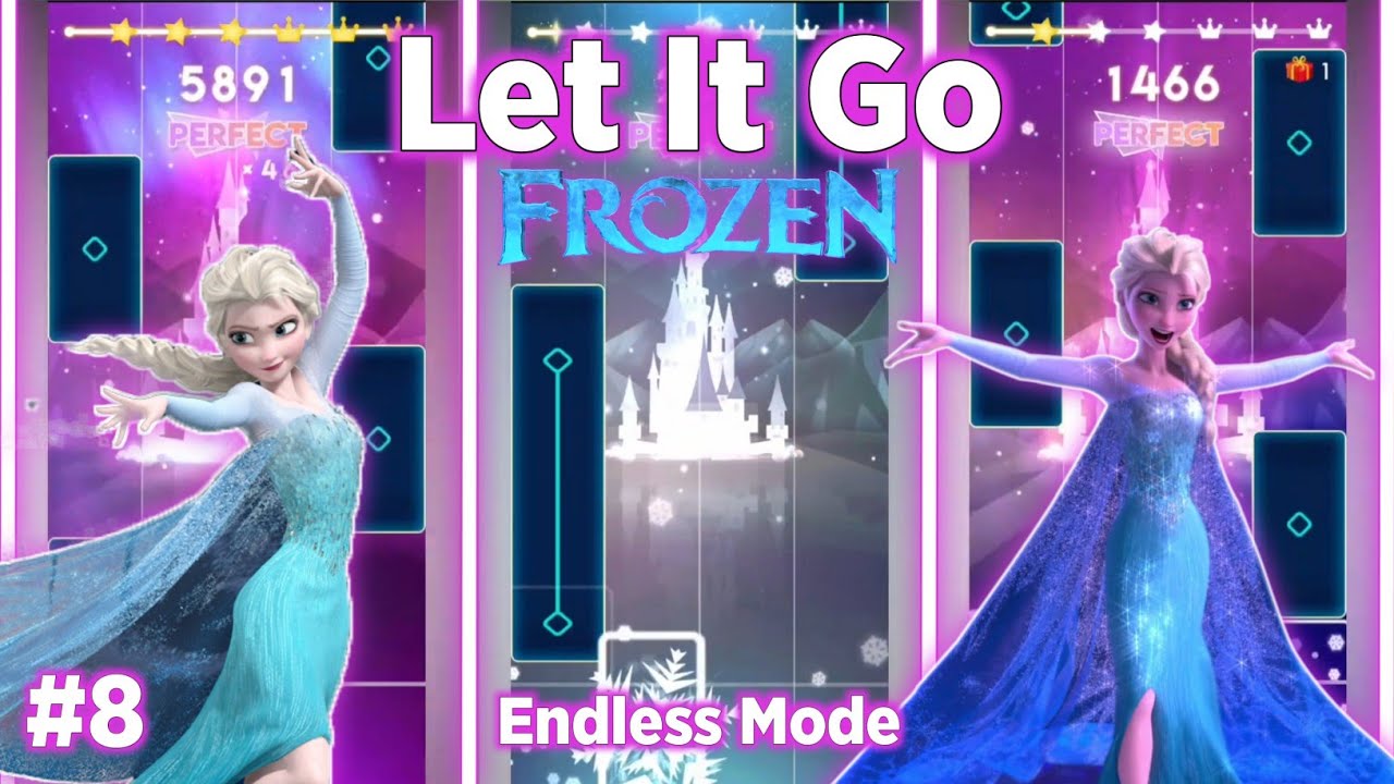 Magic Tiles 3 | Let It Go Piano - Frozen, Idina Menzel ( Sing-Along) 