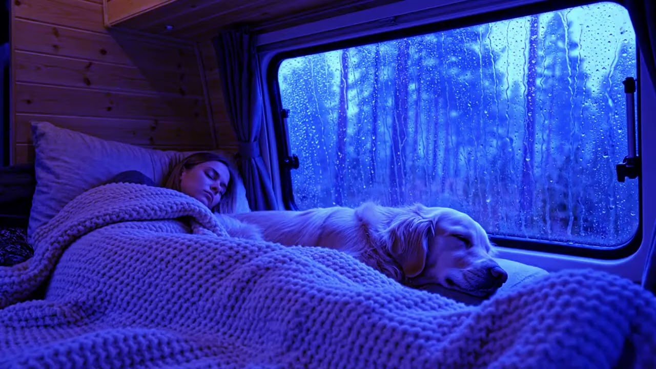 Heavy Rain with Thunderstorm Sounds to Help You Sleep Deeper and Reduce Stress