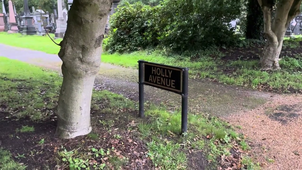 The grave of Tony Wilson founder of Factory Records