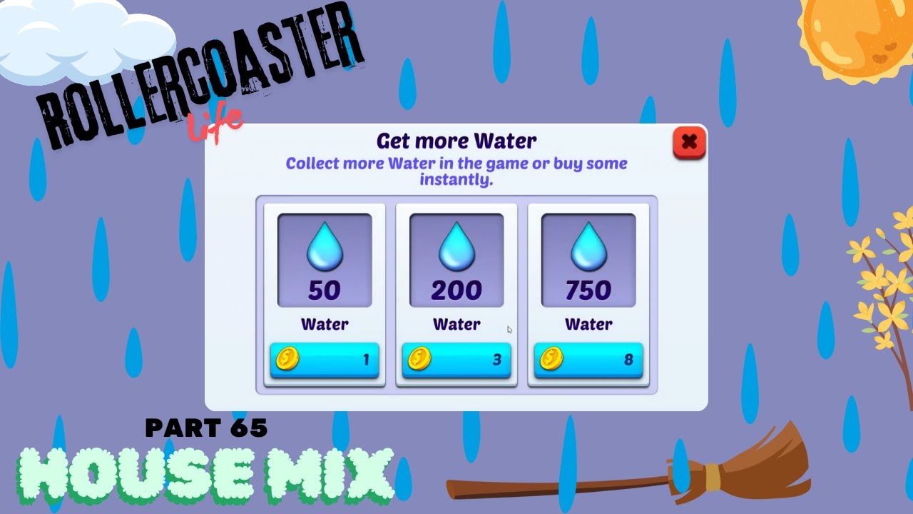 RollerCoaster Life Theme Park Gameplay Part 65 | Building & Management with House Mix