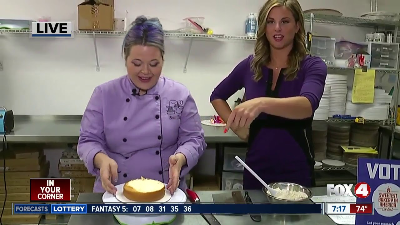 LadyCakes Bakery enters to become Sweetest Bakery in America - 7am live report