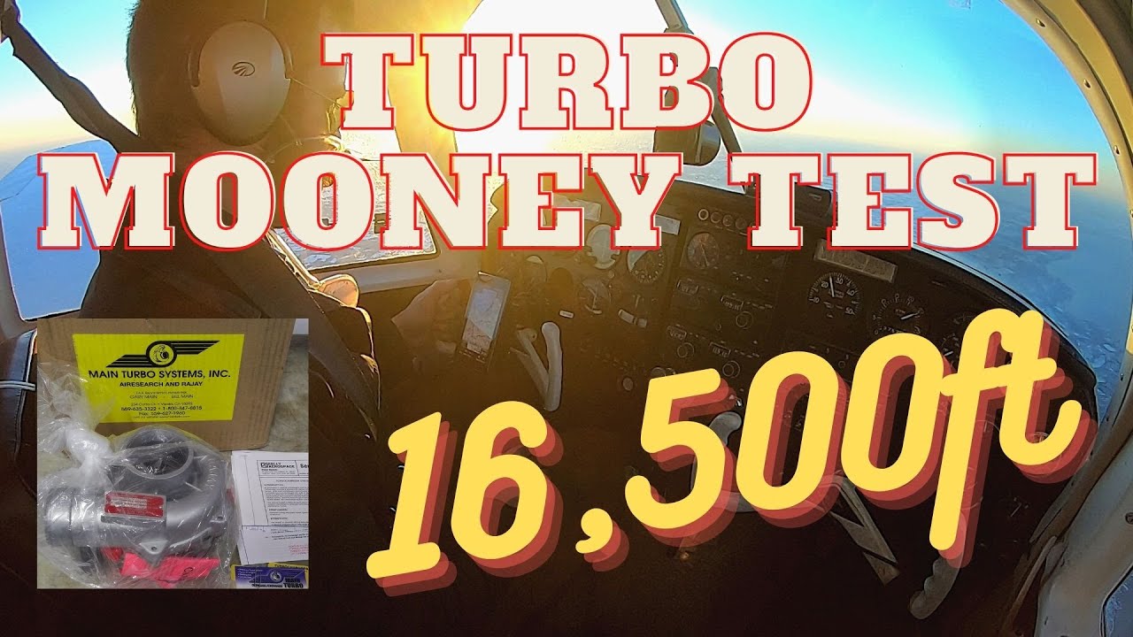 Mooney Turbo Test 16,500ft