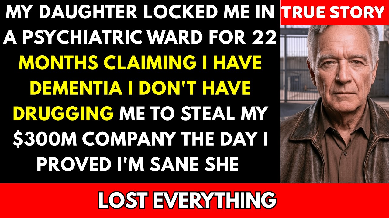 My Daughter Locked Me In A Psychiatric Ward For 22 Months, Claiming I Have Dementia I Don't Have...