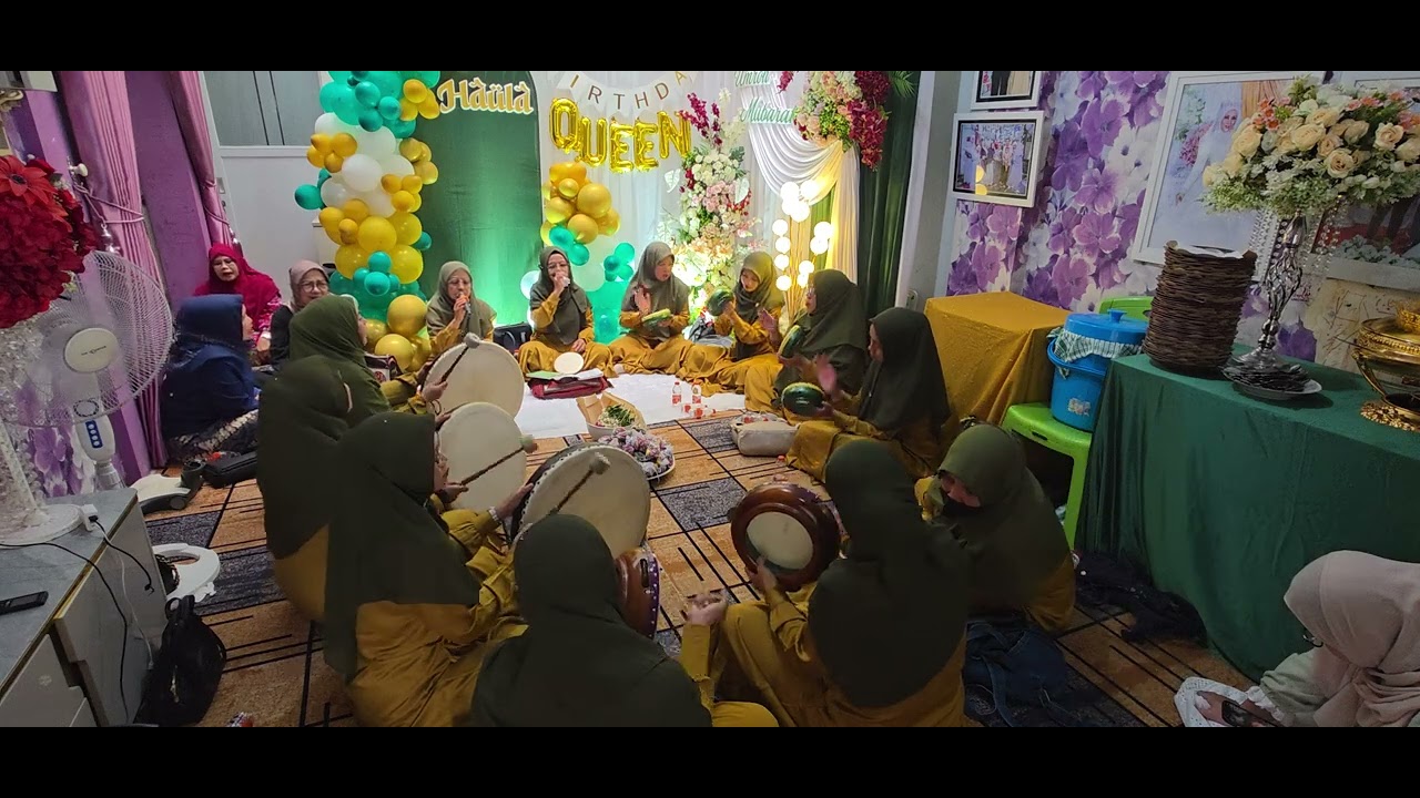 Acara Tasyakuran berangkat Umroh N Tasyakuran ultah putri putri Mb Nia Adi bersama Habsyi Fatimiyah