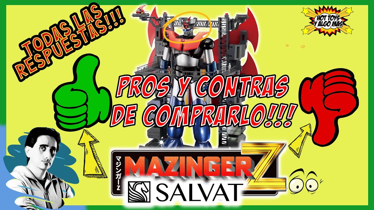 MAZINGER Z Salvat PROS Y CONTRAS (Argentina) Miralo antes de comprar!  #mazingerz