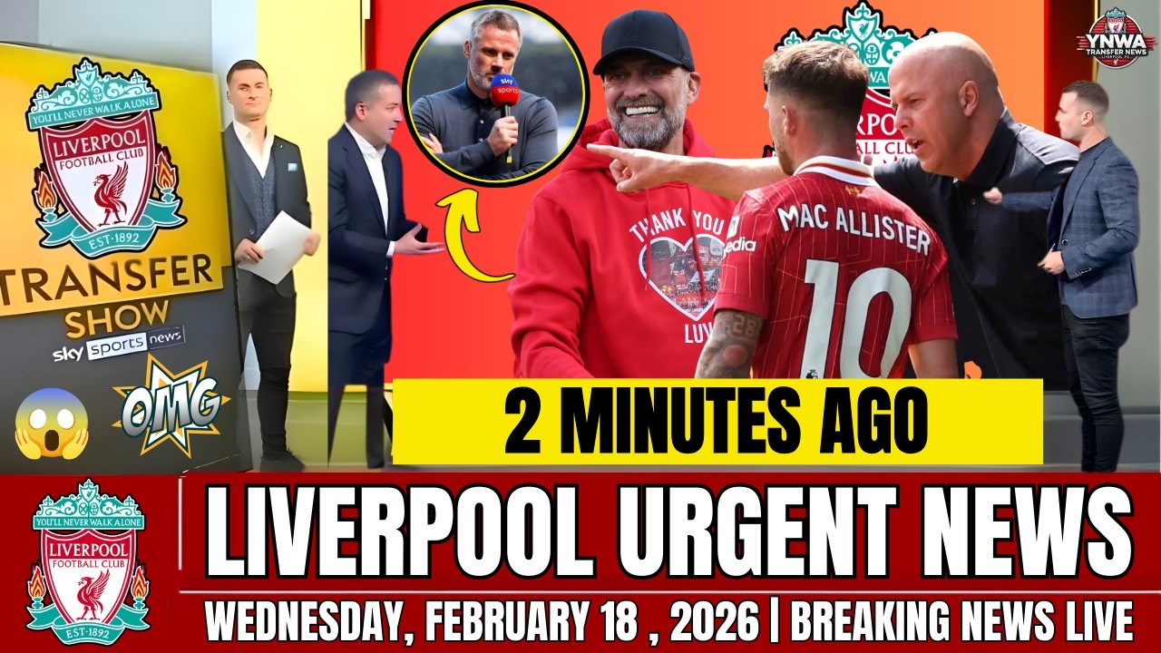 🚨 LFC URGENT NEWS | CARRAGHER VERDICT! KLOPP LINKS & UTD TARGETS! 🔥 #LFC