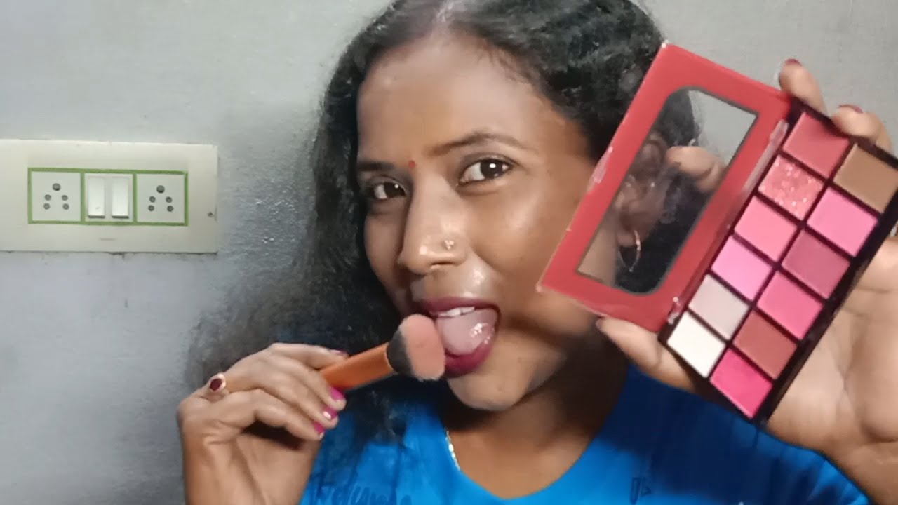 ASMR Spit Painting On Your Face Makeup 💄