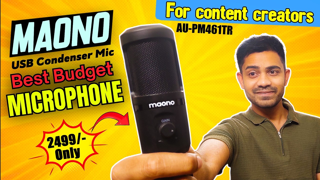 Best Budget USB Microphone in 2026 ? | Maono AU-PM461TR Review
