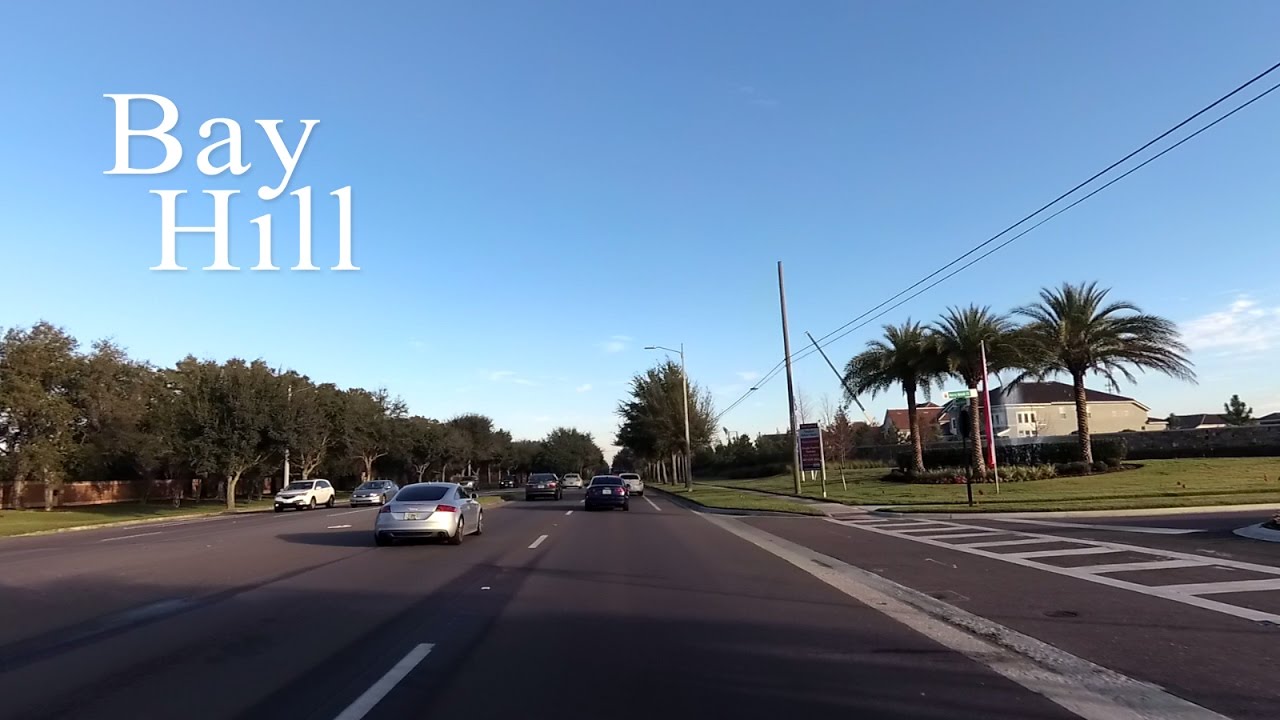 Driving on Apopoka Vineland from Sand Lake to Old Winter Garden Rd