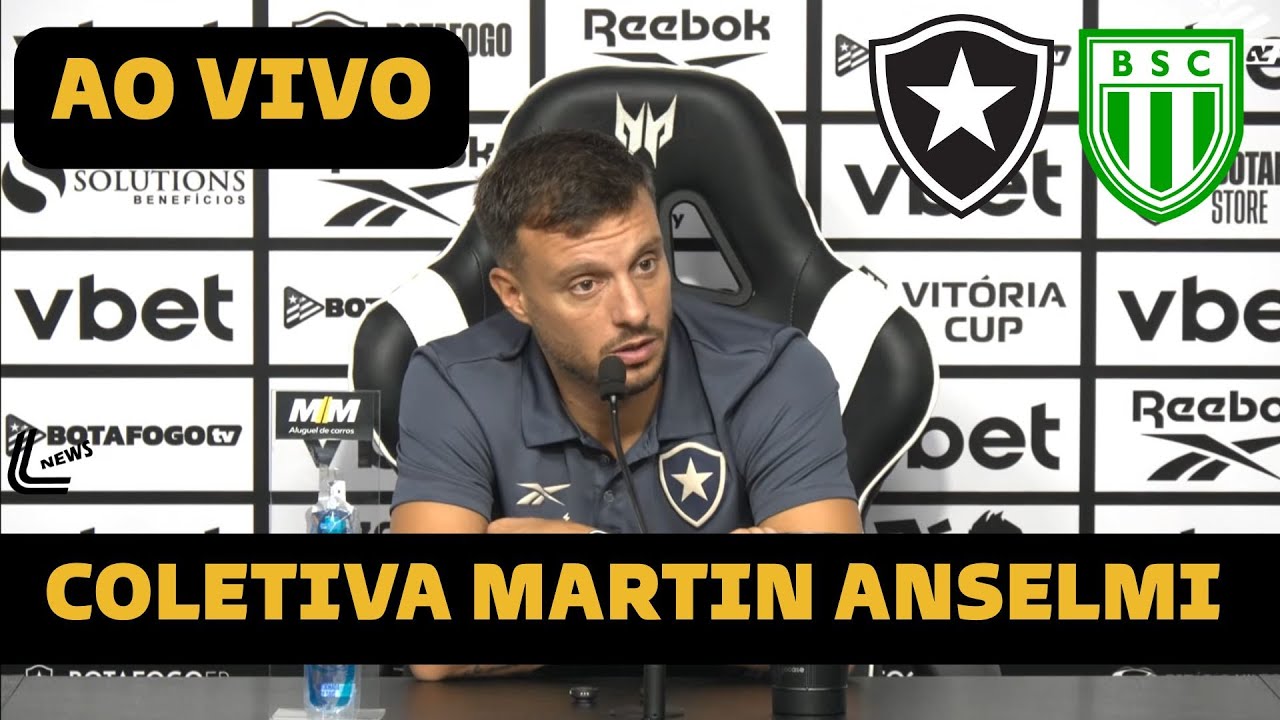 COLETIVA ANSELMI AO VIVO - BOTAFOGO X BOAVISTA DIRETO DE BACAXÁ - CARIOCA 2026 - TAÇA RIO