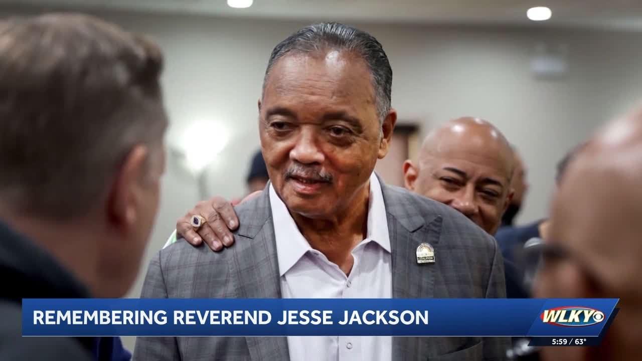 Louisville community reacts to death of civil rights leader Jesse Jackson