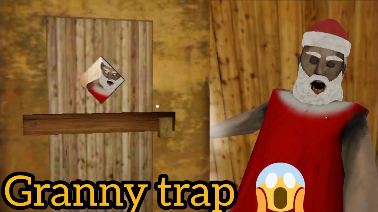 Granny 1 (Christmas )Santa trap idea [prank]