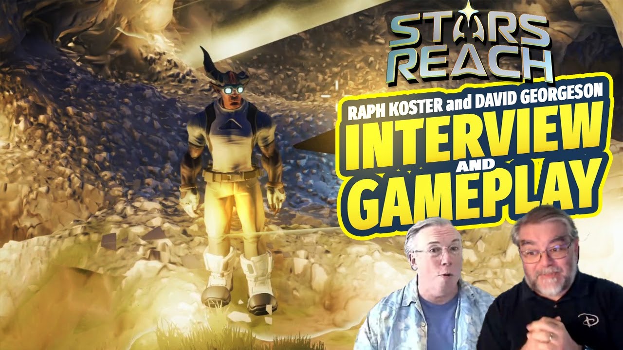 Stars Reach | Gameplay + Interview with Raph Koster and David Georgeson on Kickstarter