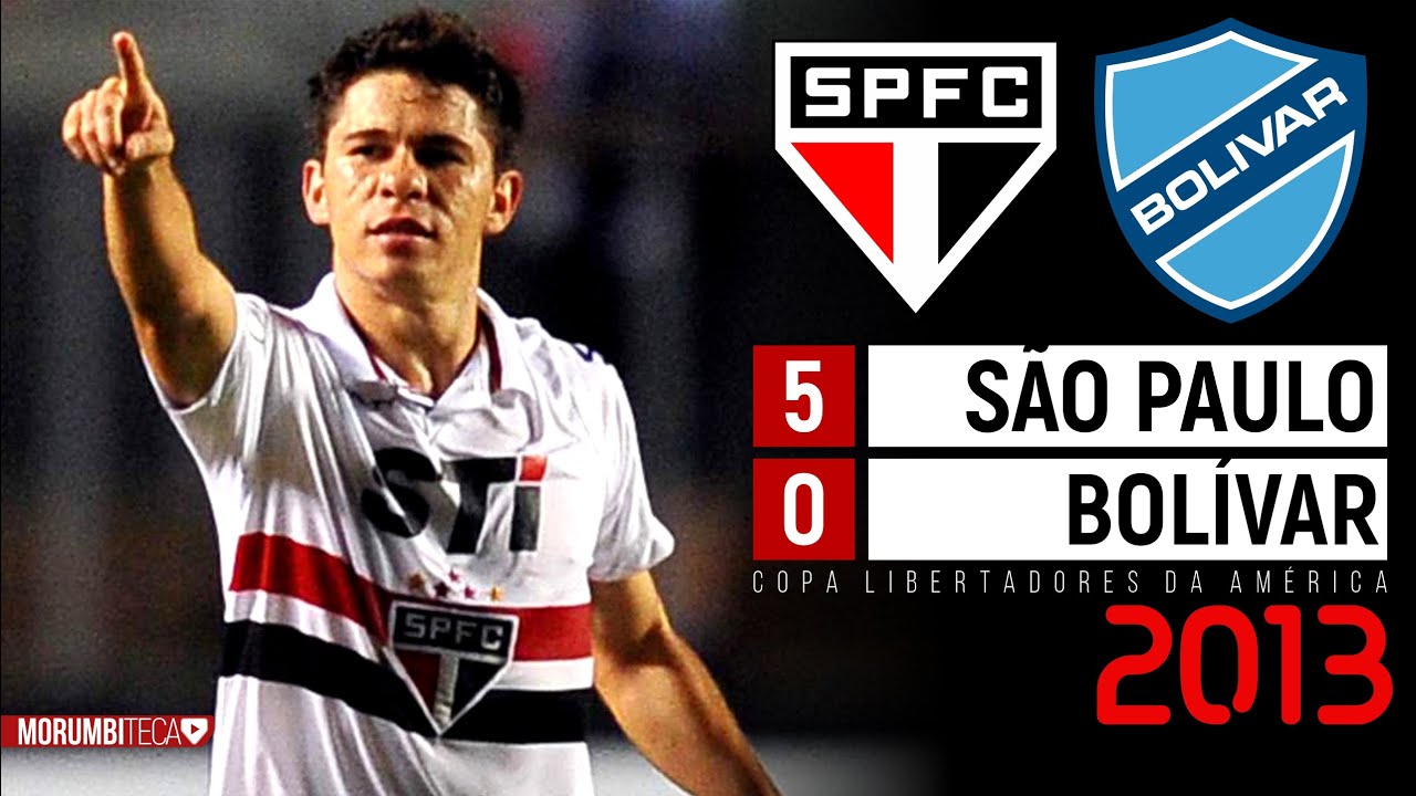 São Paulo 5x0 Bolívar - 2013 - ESTREIA NA LIBERTADORES COM SHOW DE ALOÍSIO, OSVALDO E LUÍS FABIANO!