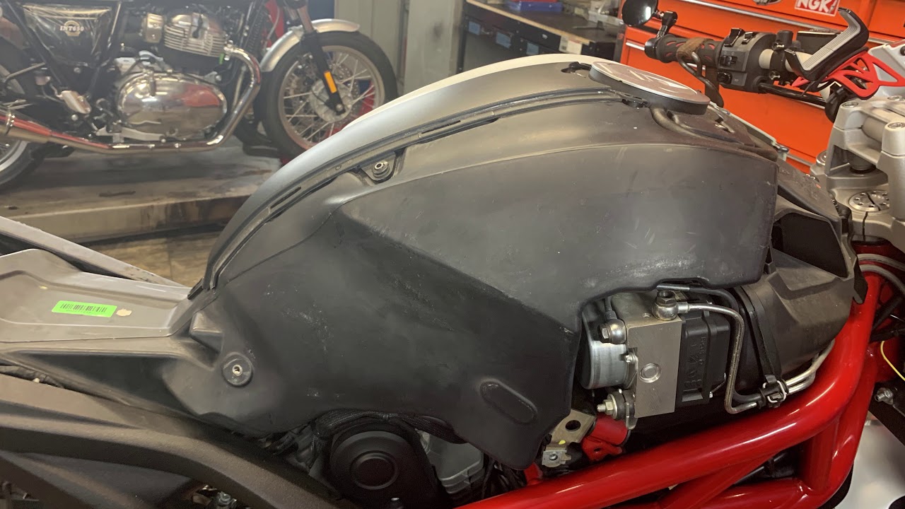 Ducati Monster 796 Gas Tank Removal How To