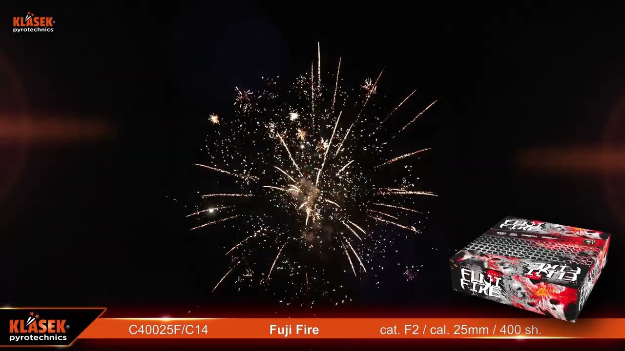 C40025F/C14  Fuji Fire | Klasek pyrotechnics