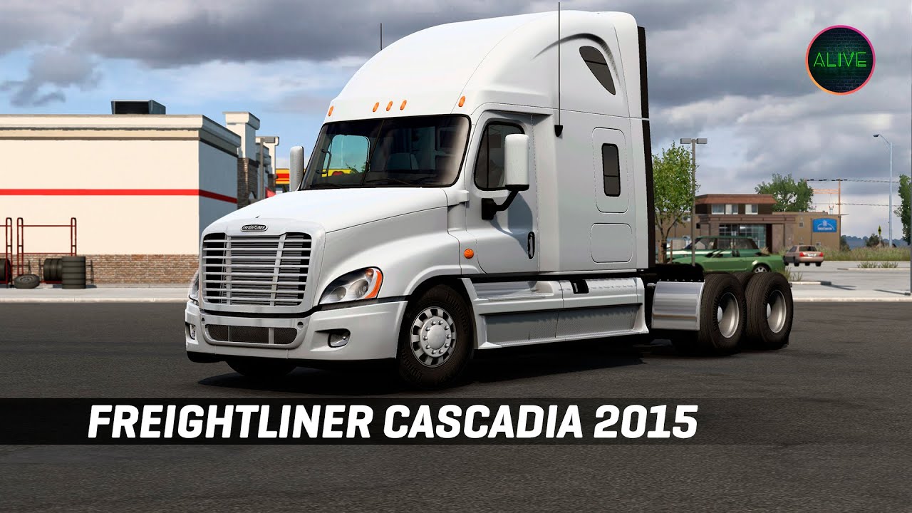 FREIGHTLINER CASCADIA 2015 - ОБЗОР МОДА ДЛЯ ATS 1.43