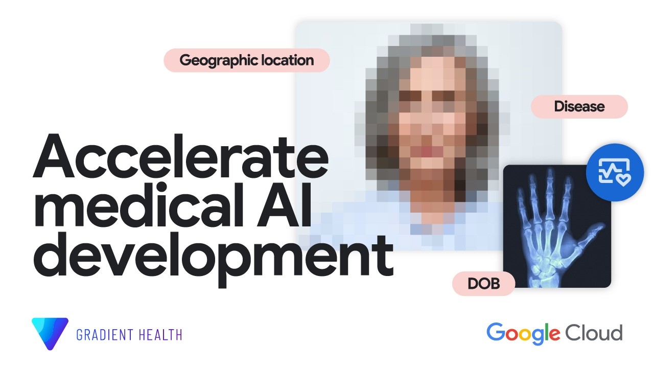 Ускорьте разработку медицинского ИИ с помощью Gradient Health в Google Cloud.