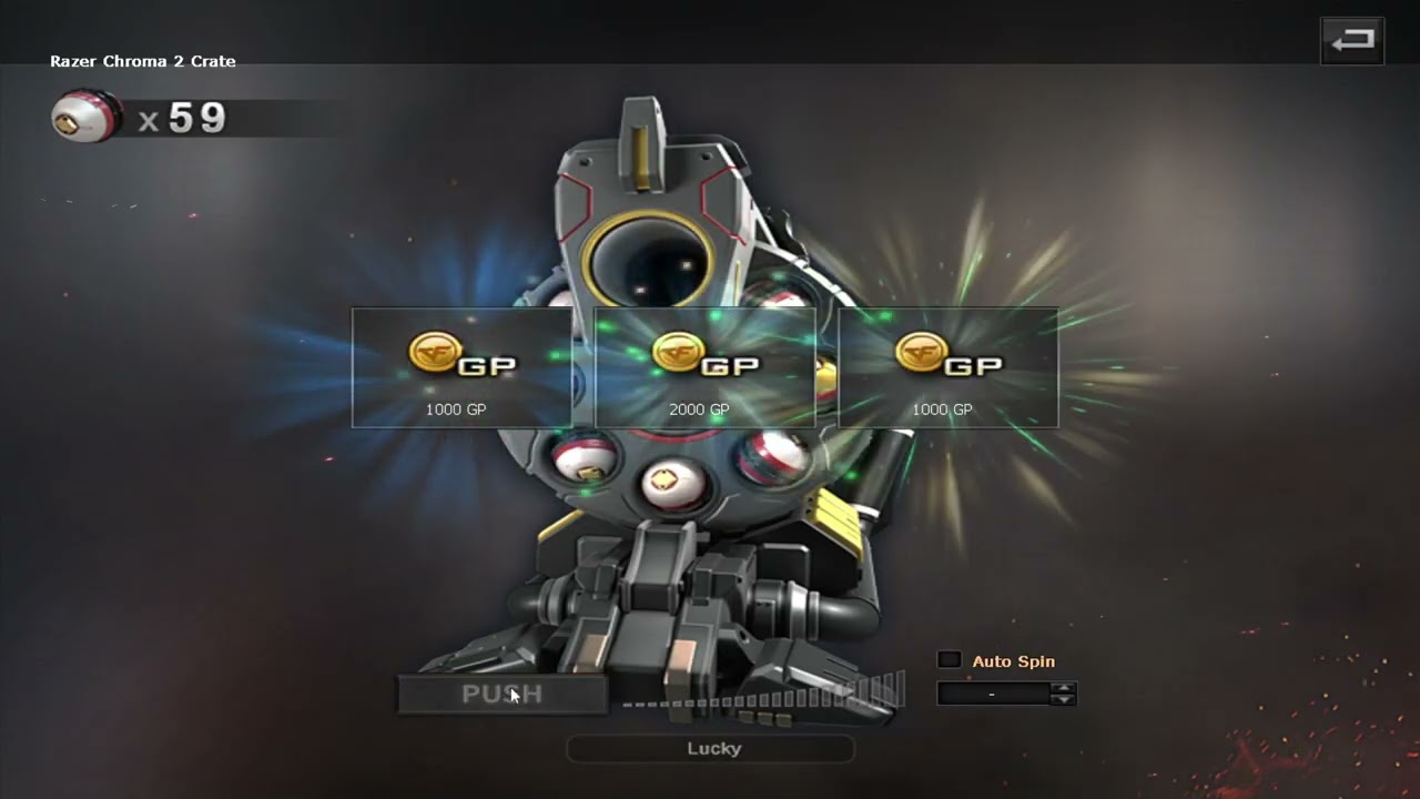 Crossfire West - 180 Razer Chroma crates