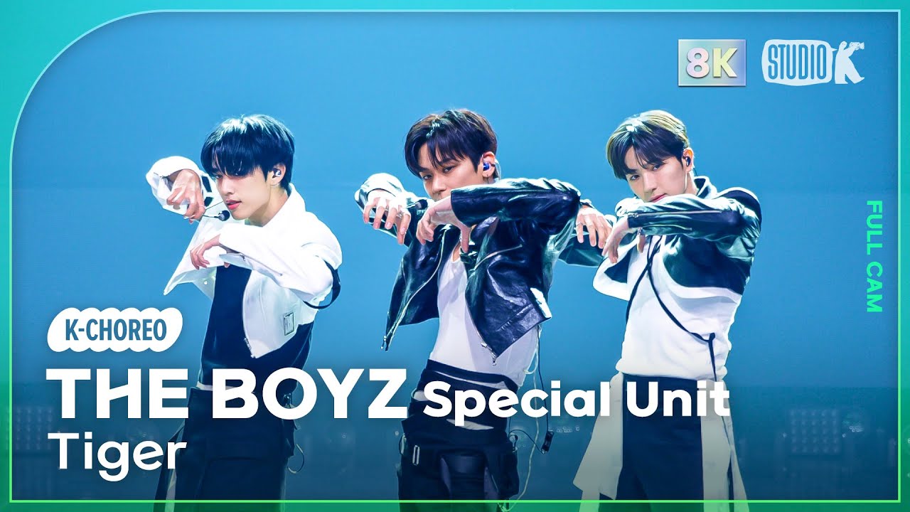 [K-Choreo 8K]  더보이즈 Special Unit 직캠 'Tiger' (THE BOYZ Choreography) @MusicBank 251114
