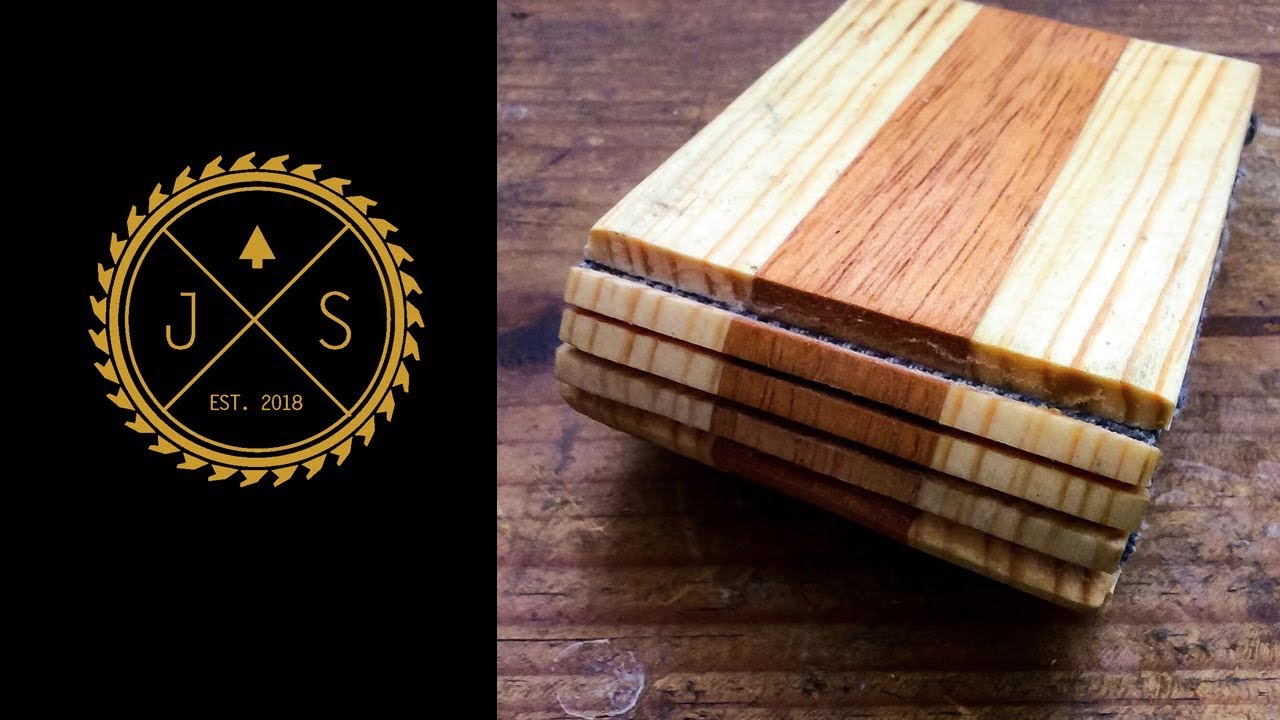 Como hacer tu propia cartera de madera - DIY