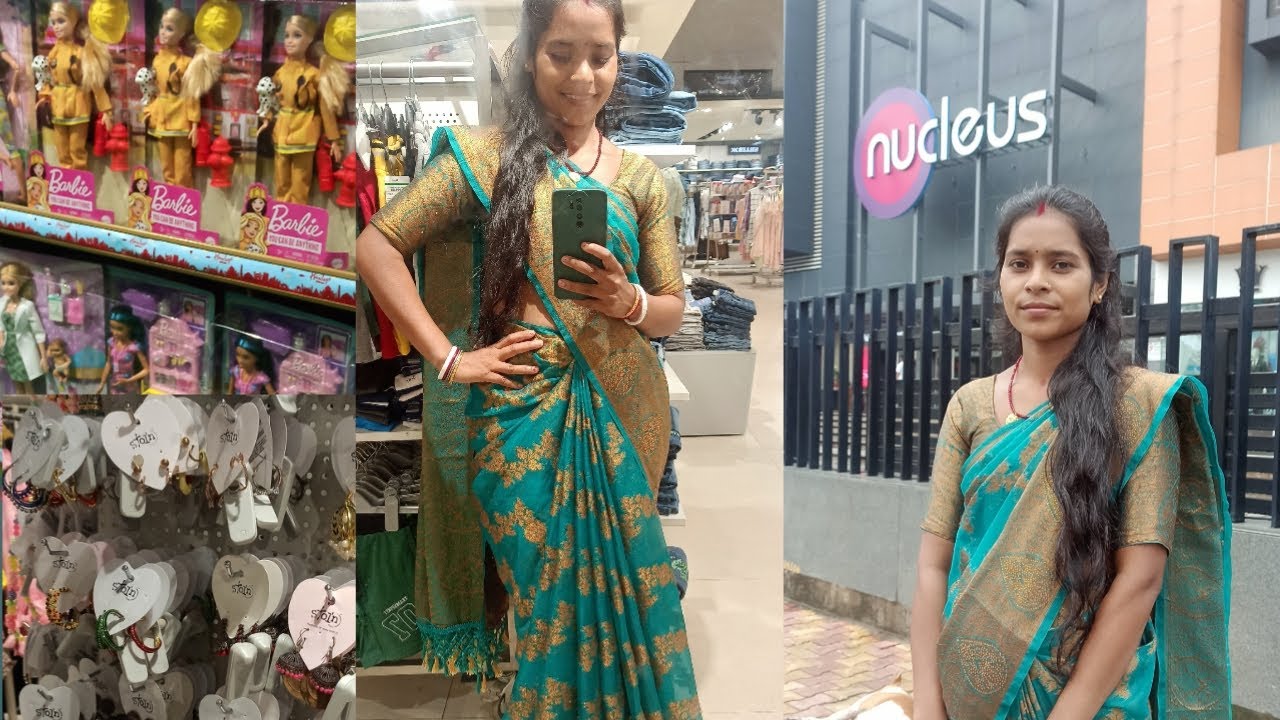 Gaon Dehat Ki Zindagi Me Pahli Baar Nucleus Mall Gyi || Dehati Mahila Pahli Baar Gyi Mall