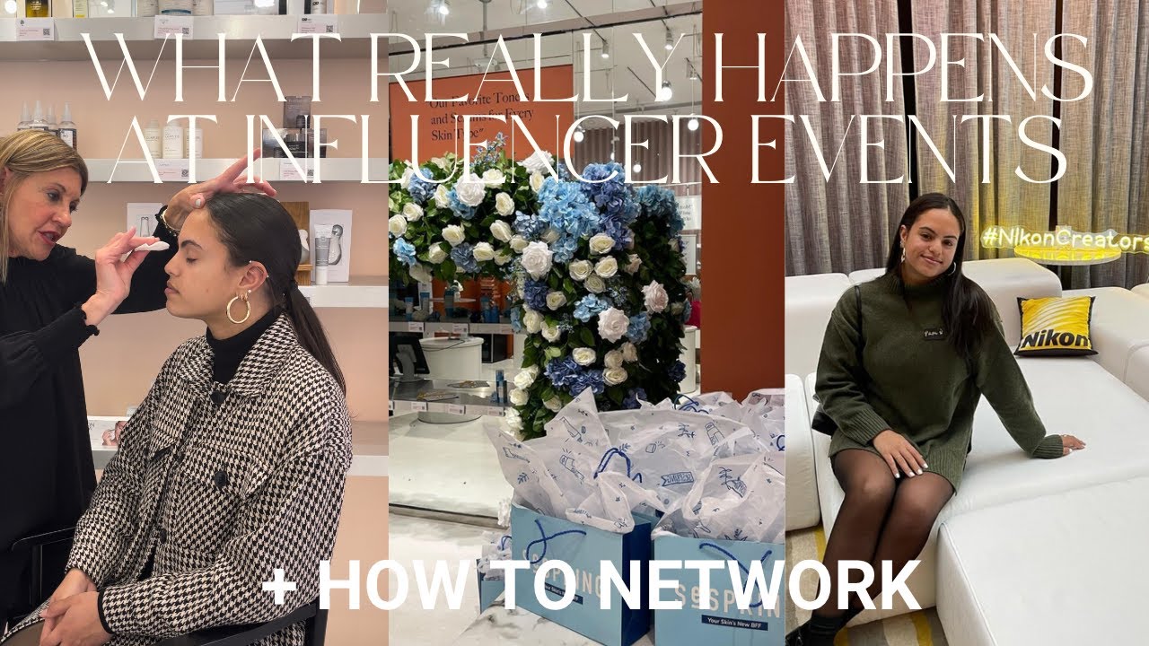 What An NYC Influencer Event Is REALLY Like: Networking, Gift Bags & Perks | Pamela Valdez