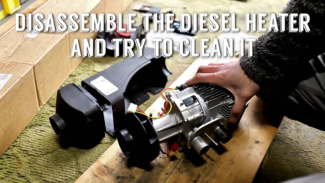 X-TRAIL T31 /Disassemble the diesel heater and try to clean it/ディーゼルヒーターの分解と清掃
