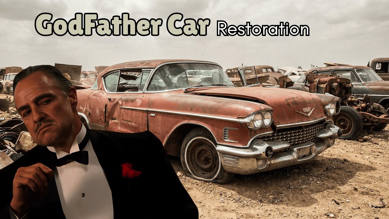 This ASMR Restoration Is Wild! THE GODFATHER Car Taken From Junkyard to Showroom Ready