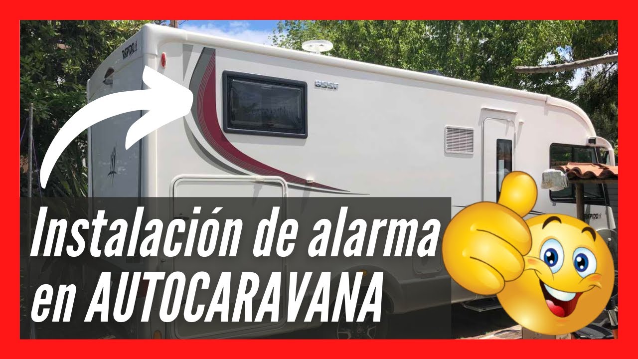 Instalación de ALARMA MED en AUTOCARAVANA FIAT DUCATO