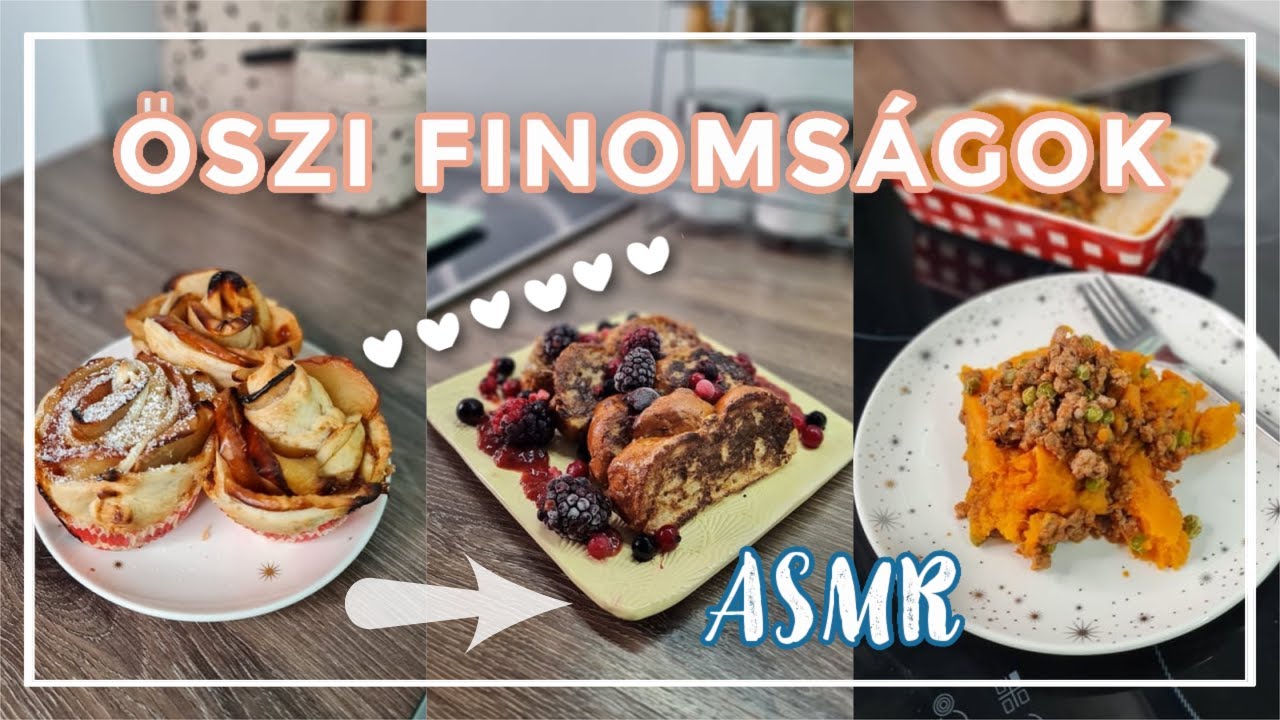 Kedvenc Őszi Receptek - ASMR | Viszkok Fruzsi