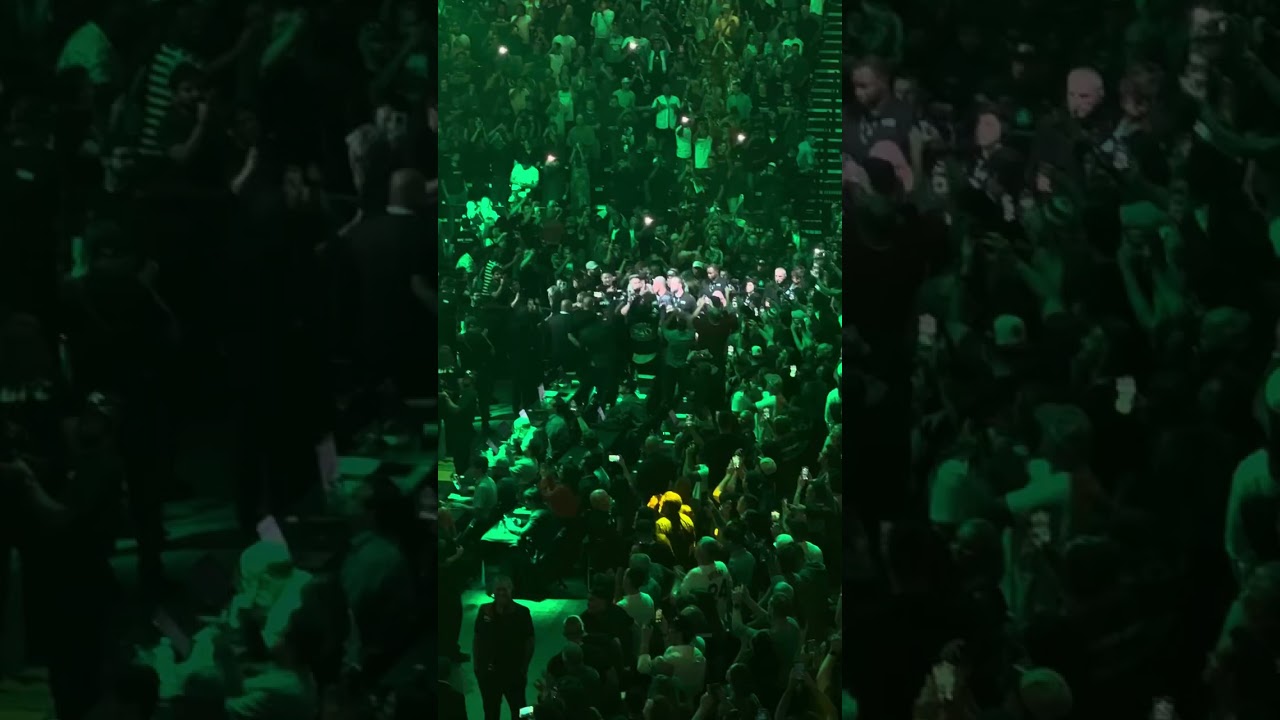 UFC 307 Alex Pereira Walkout Live