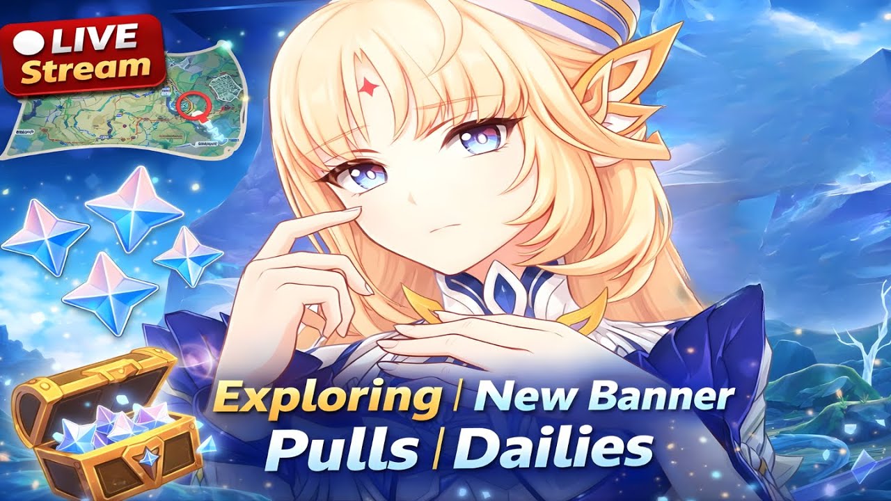 Exploring Teyvat 🌍 | Pulls + Dailies | Genshin Impact LIVE