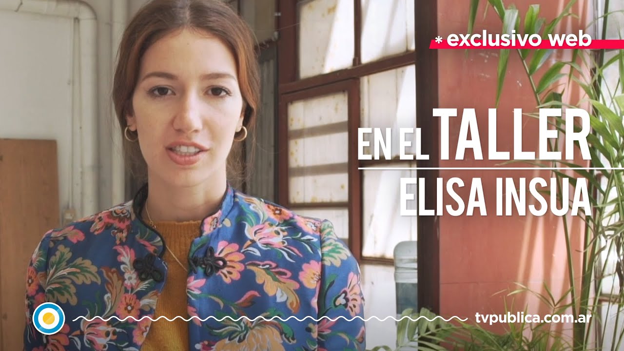 En el taller:  Elisa Insua