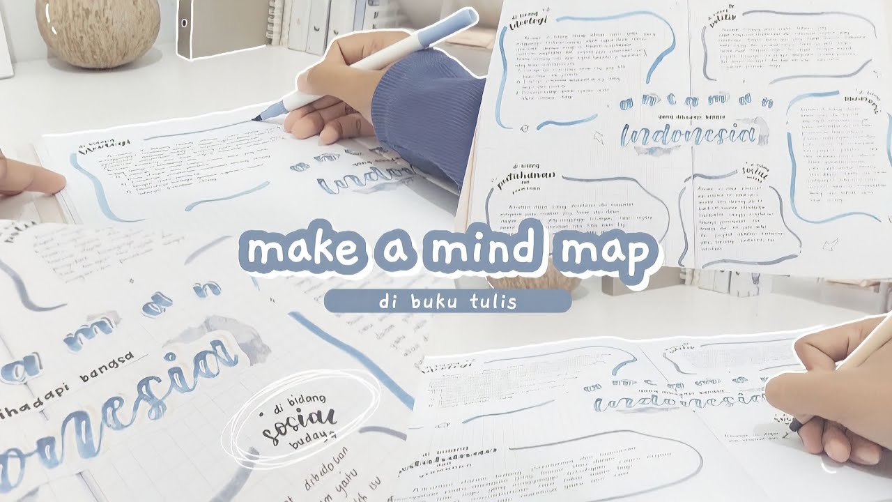 📖♡mind mapping aesthetic♡//tutorial✧･ﾟ